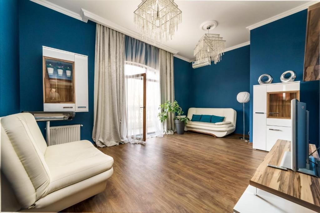 Апартаменты Stylish apartment with a balcony overlooking the park Одесса-32